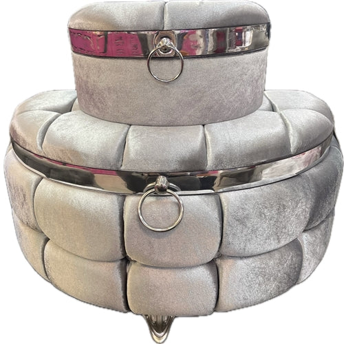 Dowry Label Velvet Dowry Chest (Set) – fancy label