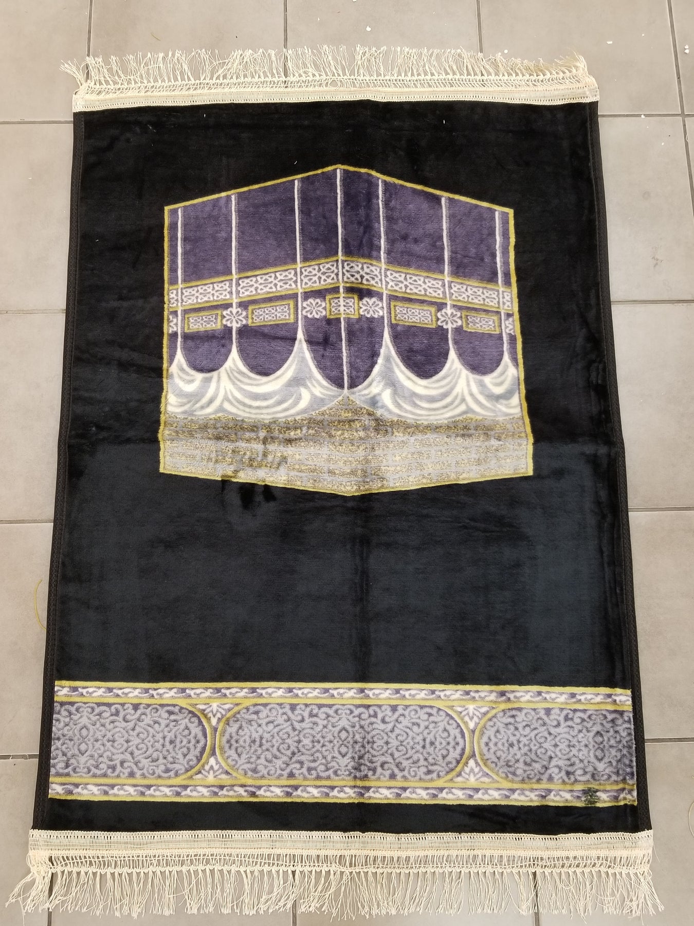 Kabaa Label Kaaba Thick Prayer Rug – fancy label